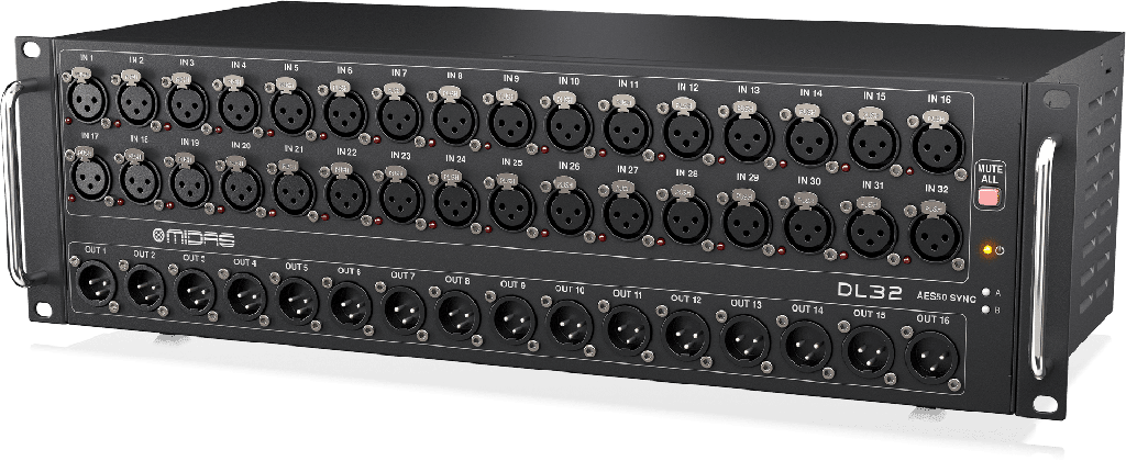Midas DL32 32x16 Stage box AES50