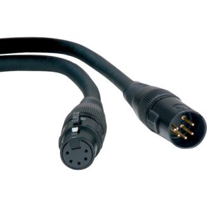 EWI DMX5-10 – 10ft 3m 5-Pin XLR DMX Cable