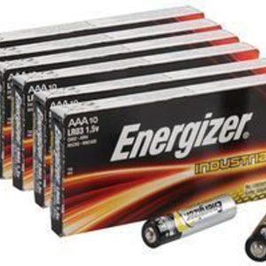 Energizer Industrial AAA 10 Pack Alkaline Battery’s