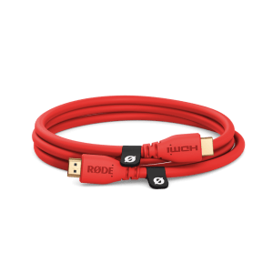 RODE Hdmicable3M-R - Red - 3M 2.0 Premium High Speed Hdmi Cable With Ethernet