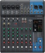 Yamaha Mixer 10 Input FX USB - MG10XU - front view