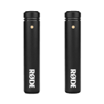 RODE M5 Matched Pair Small Diaphragm Condenser Studio Microphones - front view