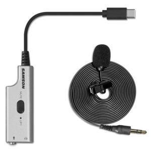 LMU1 - Broadcast Lavalier Microphone with USB adapter
