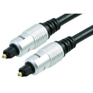 6m Toslink Optical Audio Cable – Digital Fiber Optic SPDIF Lead