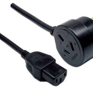 3M 3-Pin TAPON Ended Plug To IEC Female Connector 10A