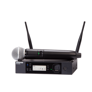 GLXD24R+-SM58 Digital Rack-Mount Wireless Vocal System