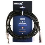 6.35MM Headphone Extension Cable, Rean Connectors, 10M