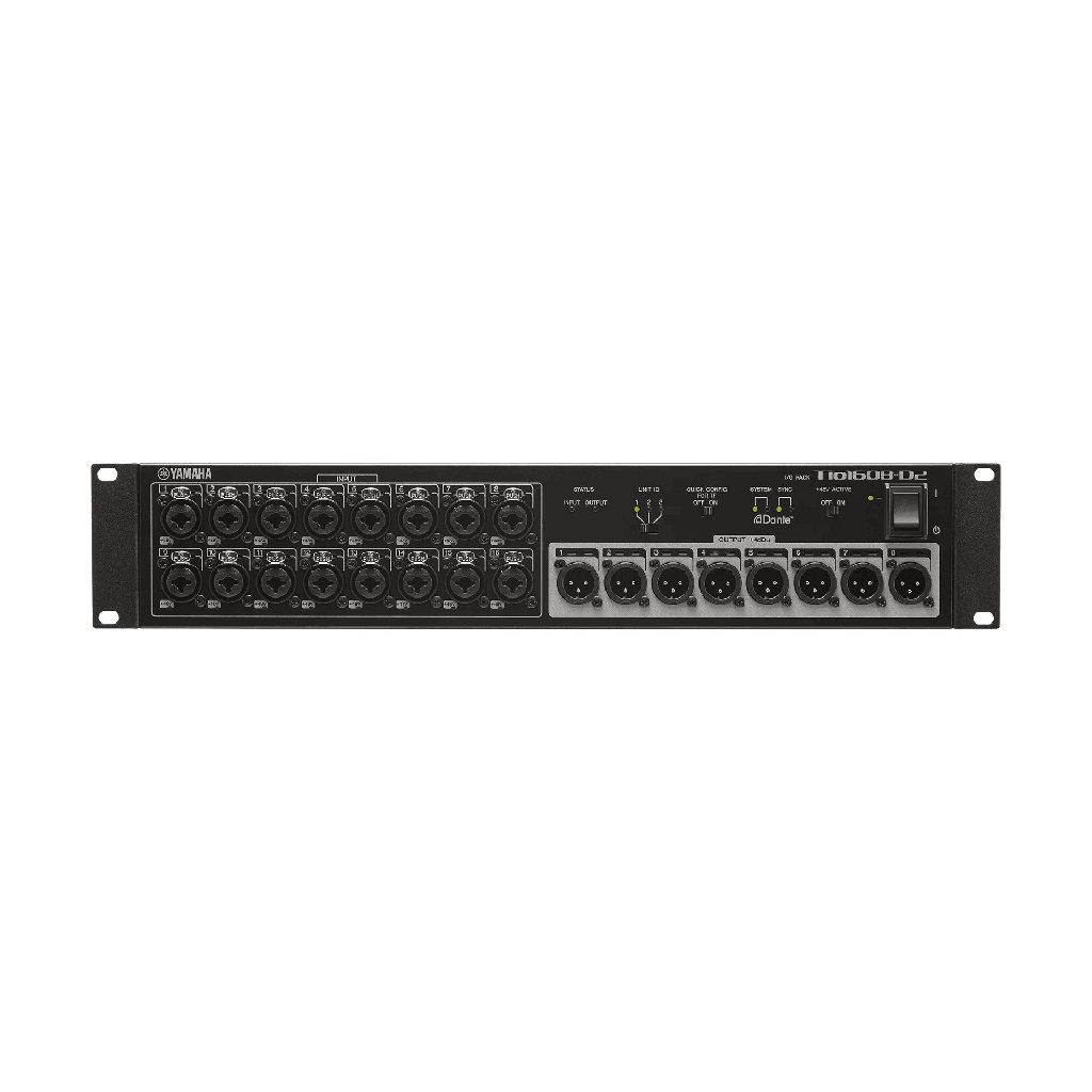 Yamaha TIO 1608-D2 Stage Box - front view