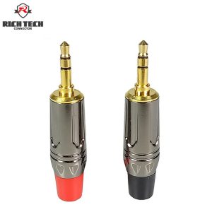 TRS 3.5 mm Stereo Jack Adapter Plug - 1 Pair