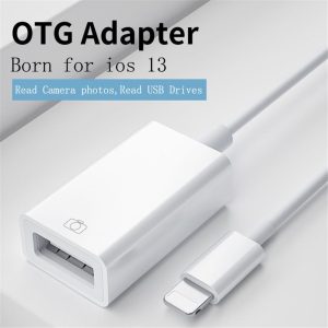 USB to Camera Adapter for Lightning USB Cable
