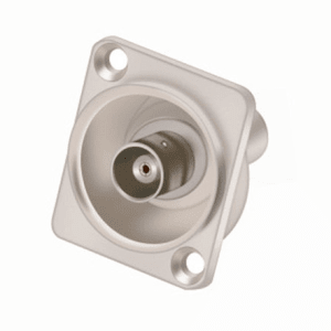 50 Ohm BNC Panel Mount Connector Sliver