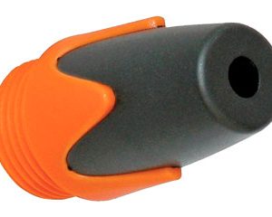 Neutrik Jack Connector Boot NP*X ORANGE - front view