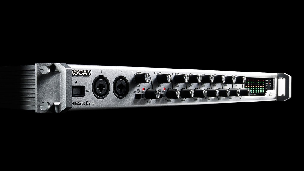 SERIES 8p Dyna 8-Channel Mic Preamp With Analogue Compressor