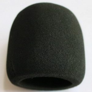 Windscreen Vocal Microphone Black
