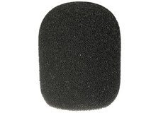 Podmic Windscreen Microphone Sponge Mic Cover Foam Windshield Pop Filter - Large Black