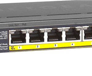 ProSafe 8-port Gigabit Ethernet PoE Smart Switch