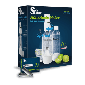 SodaSparkle Twin Starter Kit - White