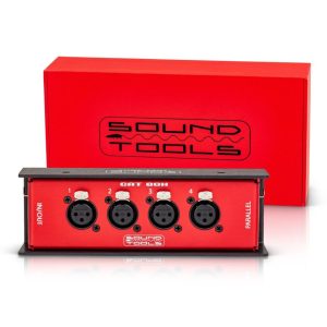 Female CAT BOX Analog Audio Over CAT5 Stage Box