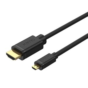 UNITEK 2M Micro HDMI Male to HDMI Male Cable