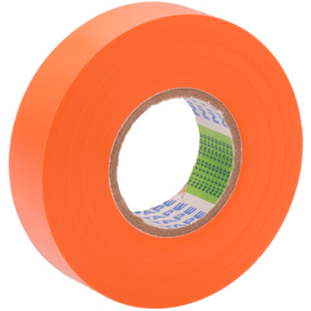 Nitto Insulation Tape 20m x 19mm - Orange Single Roll - front view