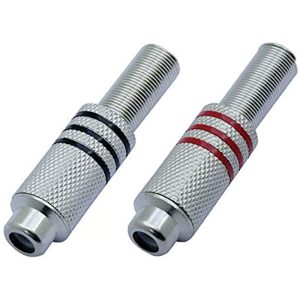 Nickel Plated RCA Socket