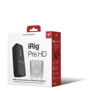 IK Multimedia iRig Pre HD - Audio Interface with Mic Pre IP-IRIG-PREHD-IN