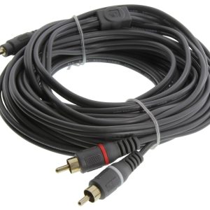 3.5mm TRS Jack to Dual RCA Cable 7.62m