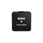 RODE Wirelessgo Ii Tx - Transmitter Only - Ultra-Compact 2.4Ghz Wireless Microphone Audio System Wigoii Wigo2 Tx - front view