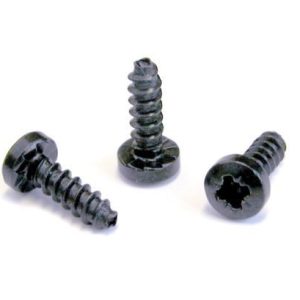 Black self-tapping PLASTITE  screw 100 Pack