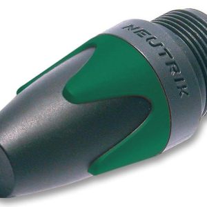 Neutrik  XLR Connector Boot  NC**XX  GREEN