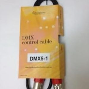 DMX 5 Pin Lead 1m