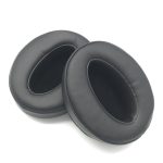 Sennheiser Compatible Earpads – Protein Leather (Black)  For HD 4.50 BTNC · HD 4.40 BT · HD 4.30 · HD 350BT · HD 400S · HD 458BT