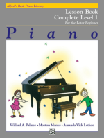 Alfred's Basic Piano Library Lesson 1 (Complete)