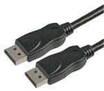 3m Display Port Male to Display Port Male Cable Lead - front view