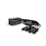 PAOCLXLRF Audio over Cat Loom from etherCON to 4 x XLR female - front view
