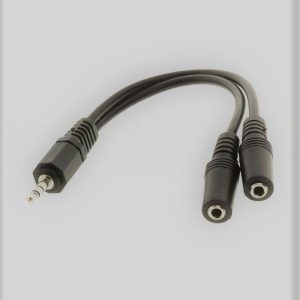 3.5mm Headphone Splitter Cable Lead