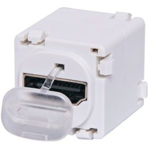 HDMI Clip-In Mechanism To Suit Clipsal Wallplates