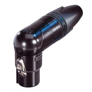 3 PIN RIGHT ANGLE FEMALE NC3FRX-B