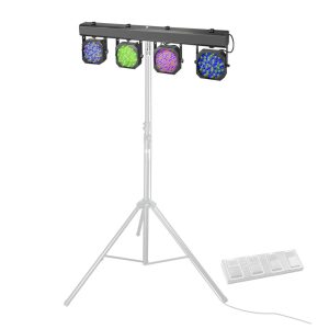 LED Gig PAR BAR With 4 Led Lights Cameo Great For Band