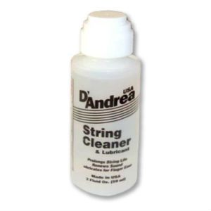 D'Andrea String Cleaner Lube single bottle