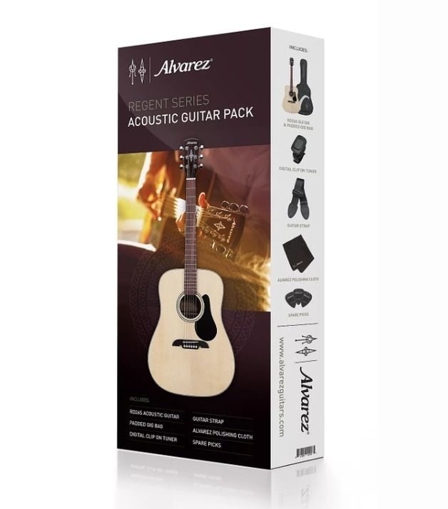 Alvarez RD26S Dreadnought Acoustic w/accessories