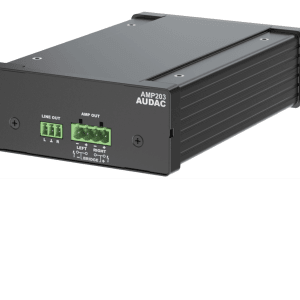 AMP203 Dante™/AES67 mini stereo amplifier
