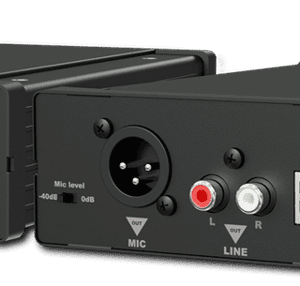 Audio Over Cat Cable Receiver Mic & Line