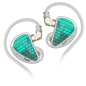 KZ AS16 Pro Green / Cyan 16BA Balanced Armature No Mic