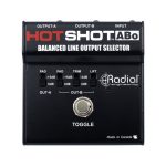 Radial HotShot ABO – Balanced Mic & Line Switcher (1 XLR-F Input / 2 XLR-M Outputs)