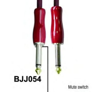 3m 6.5mm 1/4" Instrument cable with mute functiontrument cable with mute function