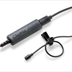 Apogee Electronics ClipMic digital 2 Lavalier Microphone for iOS, Android & Computers