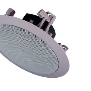 White Audac CS55 5-1/4" Install Ceiling Speaker 8 Ohm 100v Line 20 Watt