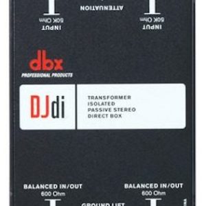 2CH Passive DJ/Instrument DI Box