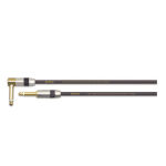 EWI Instrument Cable Straight To R/Angled 20 Ft Black